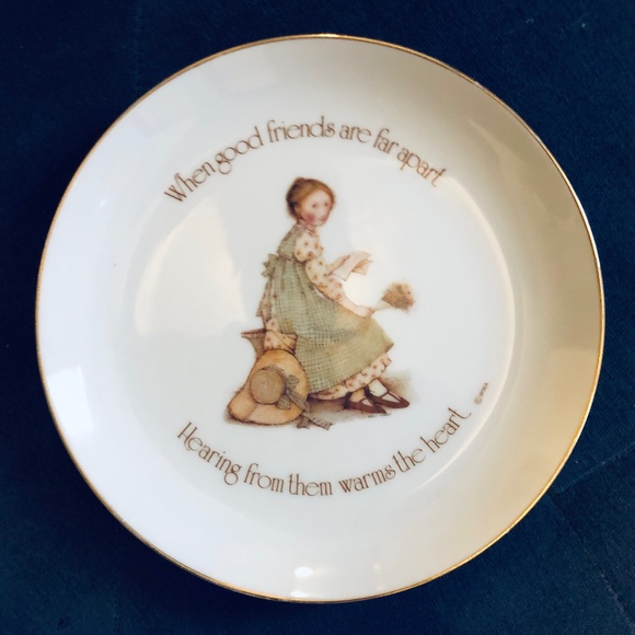 1976 Friends Porcelain Plate - Picture 2 of 4